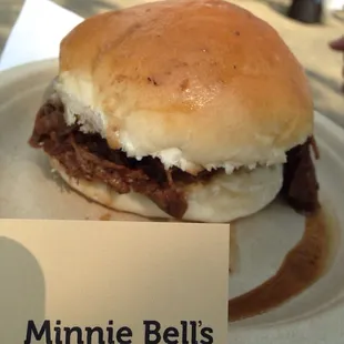 Stout braised beef and short rib sandwich $8. super awesome!