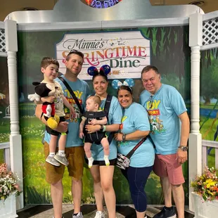 Our Family my Daughter &amp; Husband, our 2 Grandkids , My wife &amp; I