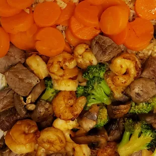 Steak &amp; Shrimp hibachi