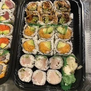 Lunch Any 3 Rolls