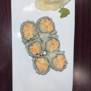 Hot Crunchy Crab Roll