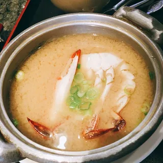 Blue Crab Miso Soup