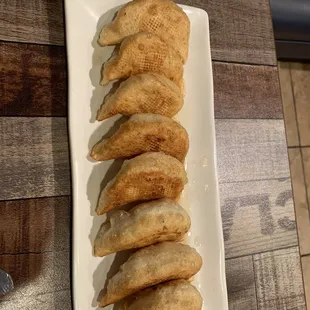 9. Eight Piece Pan Fried Dumplings