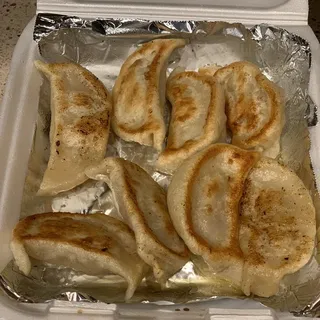 9. Eight Piece Pan Fried Dumplings