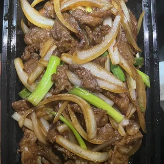 38. Scallion Beef