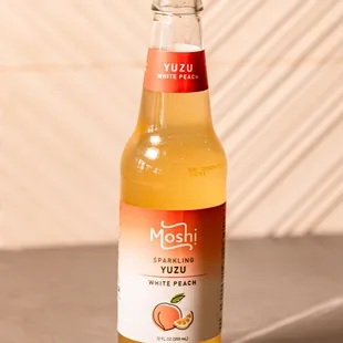 Yuzu Sparkling Soda (White Peach Falvor）