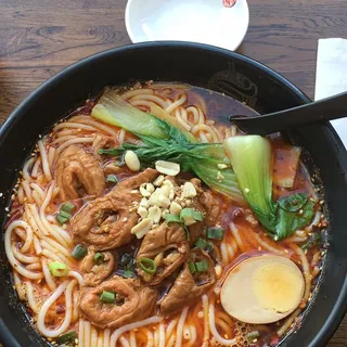 Braised Pork Intestine Rice Bowl