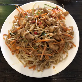 Cold Noodles with Chicken