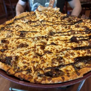 Joes bbq pizza
