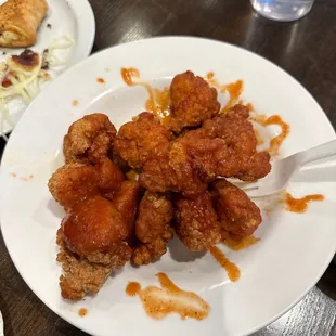 This is "bbq boneless wings"
