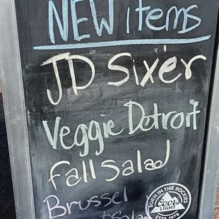 The Fall Menu Specials