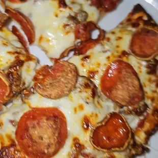 pizza, food
