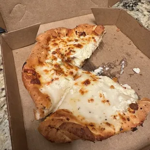 Mini five-cheese pizza