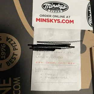 Terrible customer service.