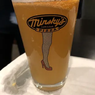 Cool beer  glass