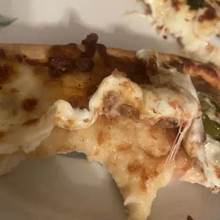 No sauce. Just doing hand cheese.