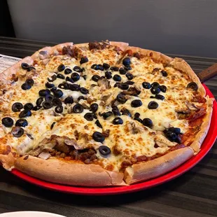 Jumbo Combo Pizza