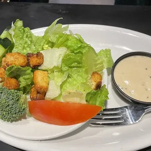 Caesar side salad