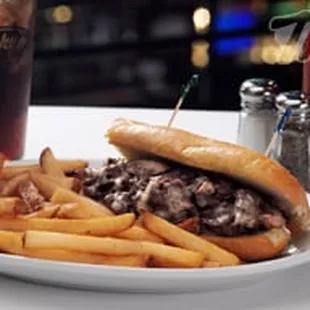 Philly Cheese Steak sandwich.