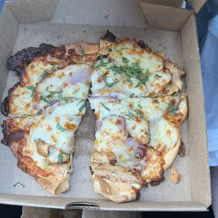 Mini Barbecue Chicken Pizza