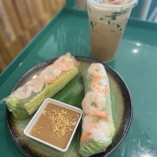 Shrimp spring roll