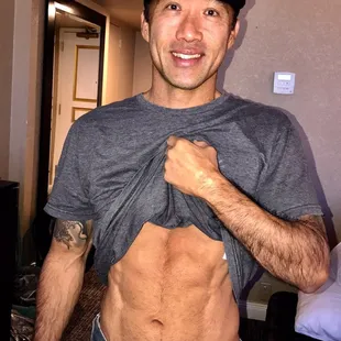 Every trainer should be able to get in shape and ripped to lead by example if not don't trust a fat trainer.