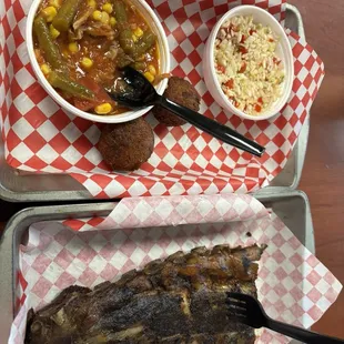 bbq ribs, food, ribs