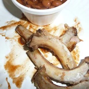 And after. I think I missed a piece a meat. Damn.