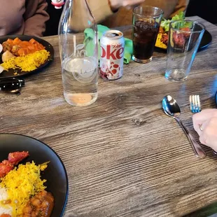 The buffet....