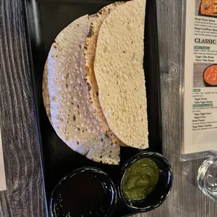 Vegan Roasted Papad (2 pcs)