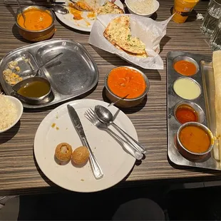 Mango lassi, pani puri, Tikka masala, Mahakali Mango Masala, dosa, garlic naan