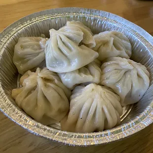 Steamed chicken momo