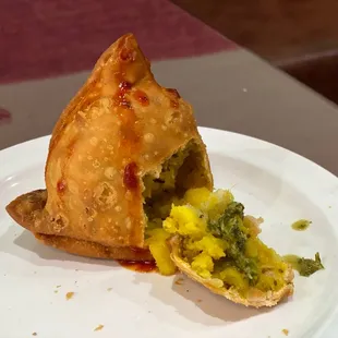 Vegetable Samosa (potato inside)