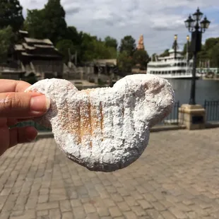 Mickey beignets are a must when you visit Disney!