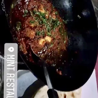Paneer karahi