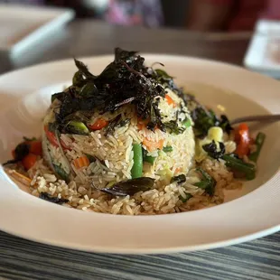 Spicy Basil Fried Rice .. really good