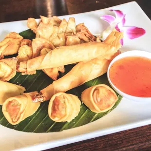 Mint Leaf's Sampler.