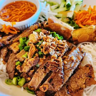Saigon Vermicelli Bowl &quot;Duc Dac Biet&quot; w/beef.