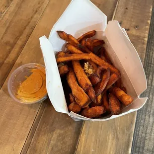 Sweet Potato Garlic Fries