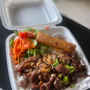 Grilled Pork Plate (To-Go)