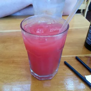 Watermelon Limeade with Infused Jalapeo