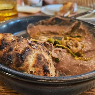 Bread and bean butter