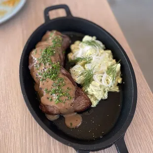 Steak and Potato salad