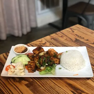 Lemongrass Tofu
