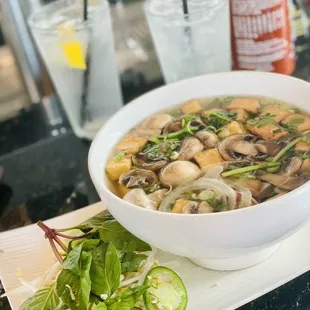 Vegan Pho Fried Tofu &amp; Mushroom