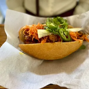 a sub sandwich