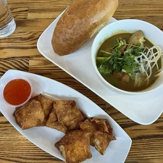 Chicken Curry with Bread