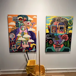 Yes, even the mop bucket is art!