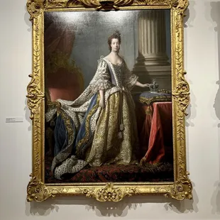 Queen Charlotte (1762) by Allan Ramsey, the museum&apos;s first acquisition