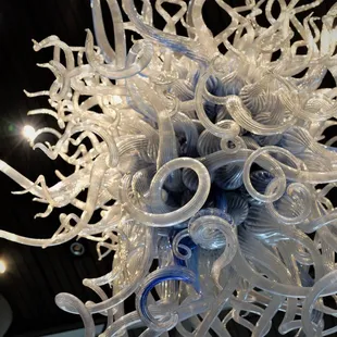Mint Museum Uptown in Charlotte, North Carolina - Chihuly Glass Sculpture.